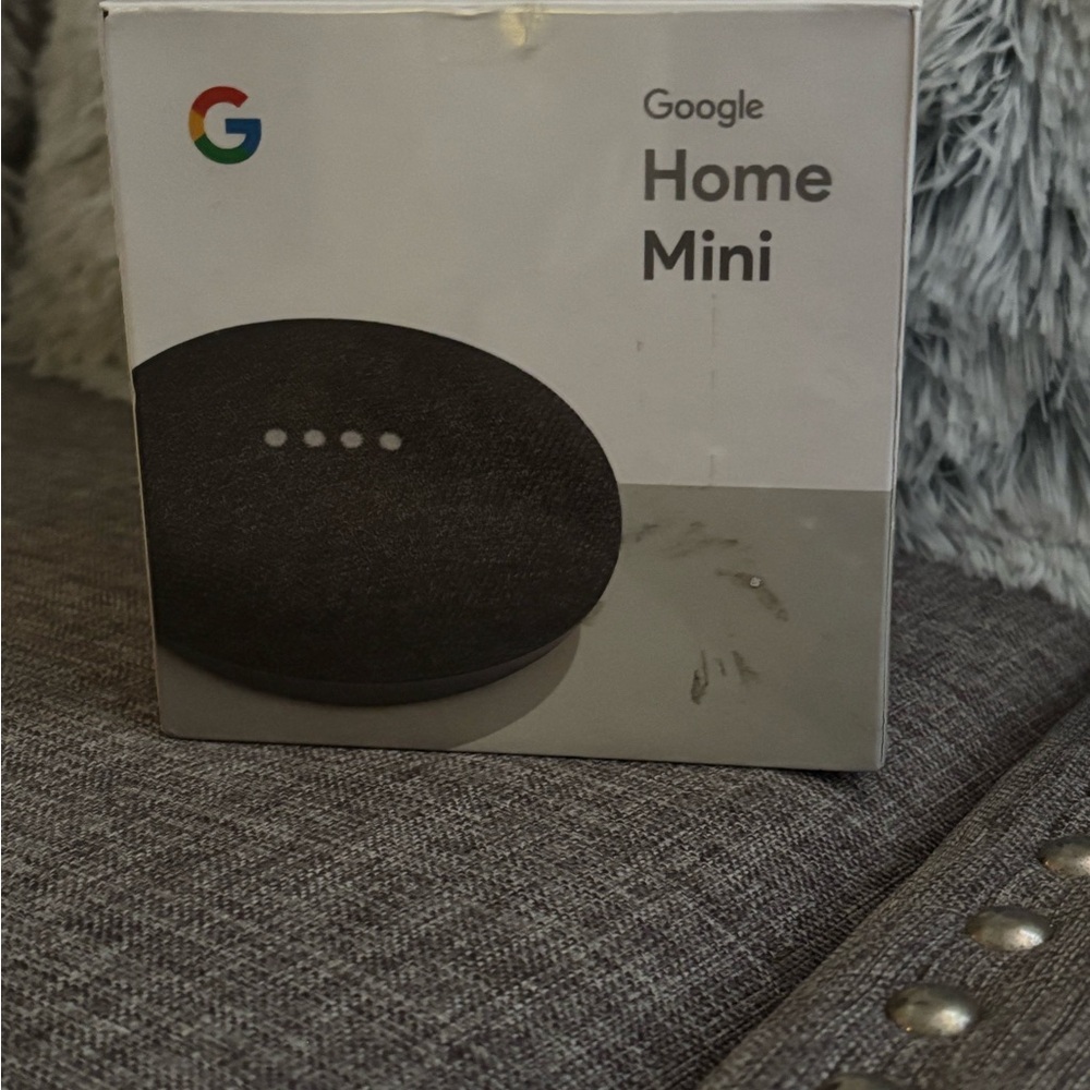 Google Home Mini Charcoal Smart Device